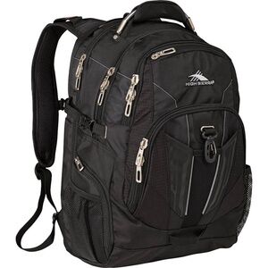 High Sierra 17" Laptop Backpack – TSA-Friendly, Black, Like New